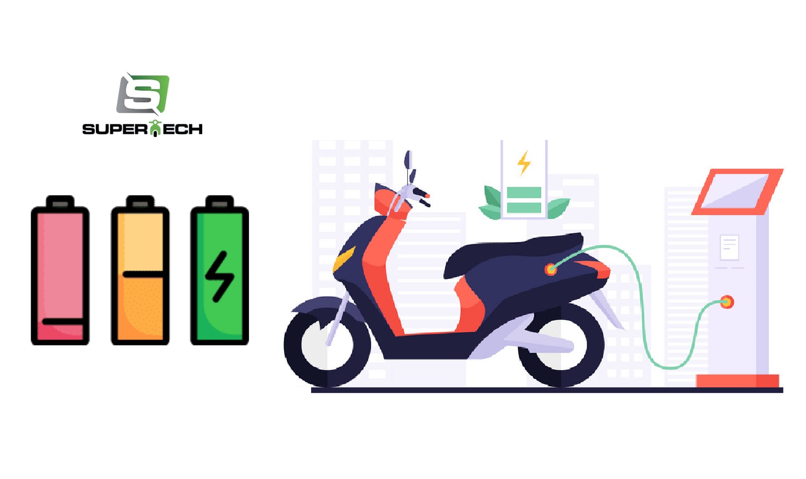 maintain an electric scooter battery, maintain an electric Rickshaw  battery